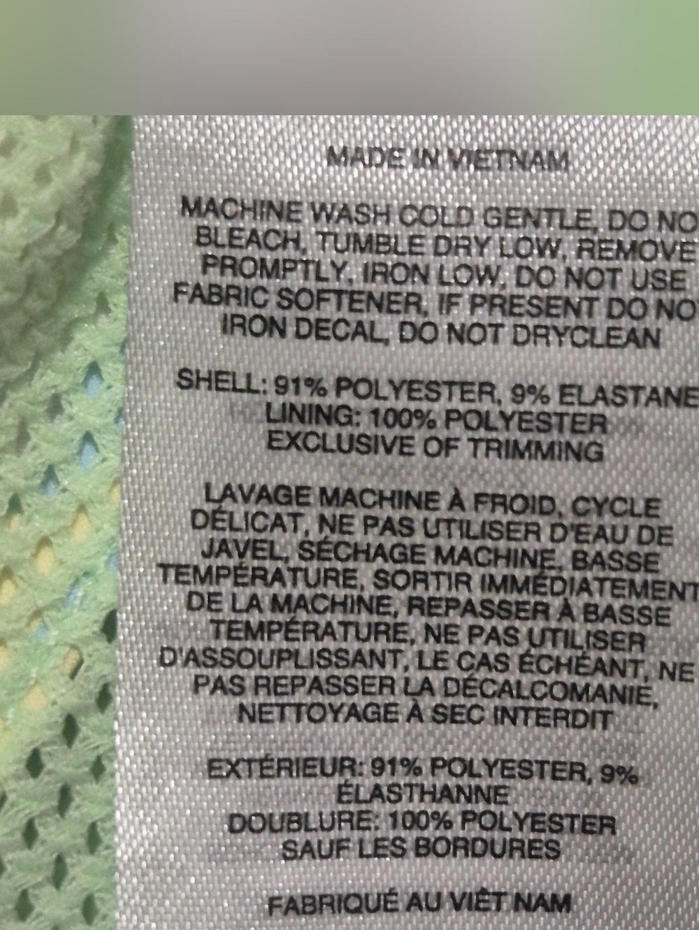 Columbia Women’s Pastel Leaf Print Athletic Shorts – Blue, Green, Cream..size:XL - Picture 9 of 11